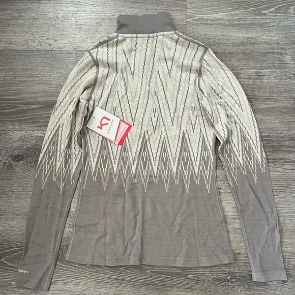 Kari Traa Wool Baselayer Set Half Zip and Pants - Picture 3 of 6